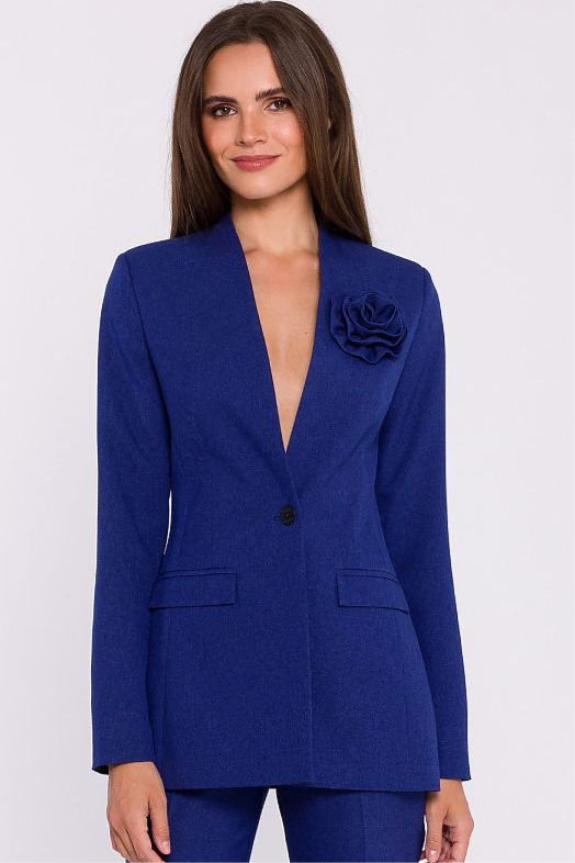 VESTE BLAZER FLEUR 3D