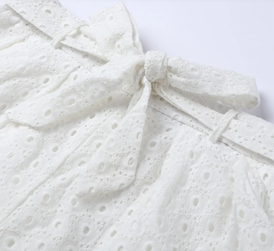 ENSEMBLE TOP&SHORT DENTELLE