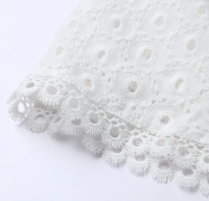 ENSEMBLE TOP&SHORT DENTELLE
