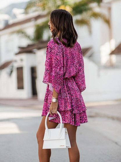ROBE D'ÉTÉ MINI À VOLANTS