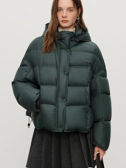 DOUDOUNE À CAPUCHE IMPERMÉABLE