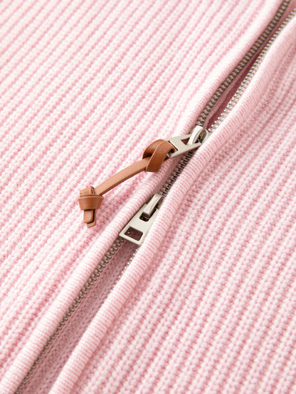 PULL ZIPPÉ EN LAINE