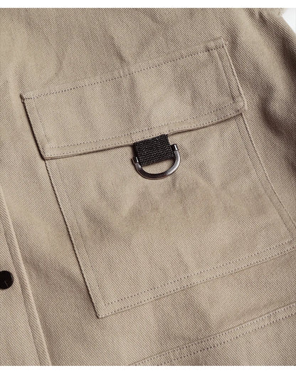 VESTE BOUTONNÉE 100% COTON