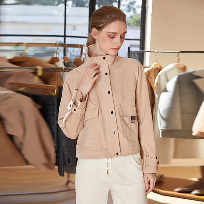 VESTE BOUTONNÉE 100% COTON