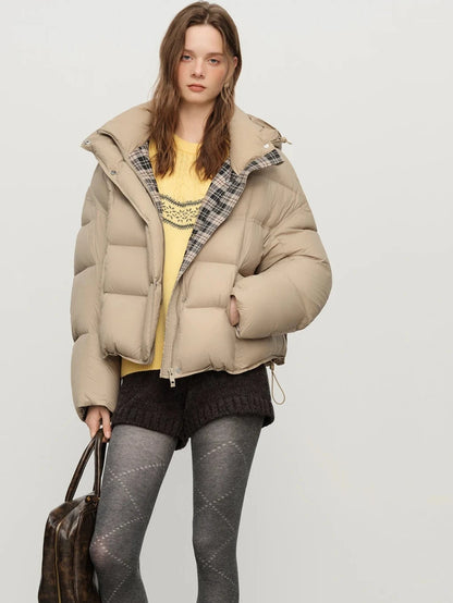 DOUDOUNE À CAPUCHE IMPERMÉABLE