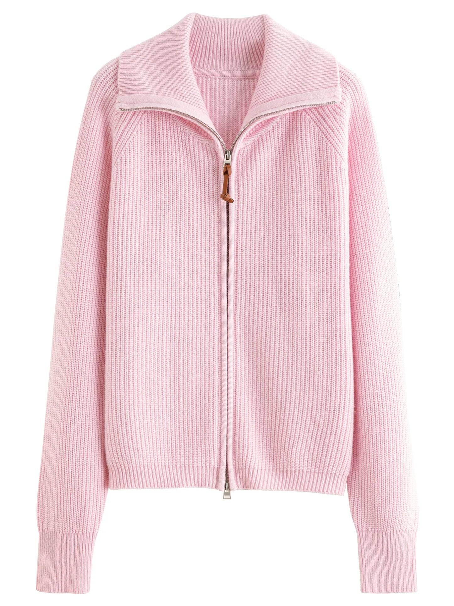 PULL ZIPPÉ EN LAINE