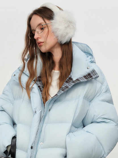 DOUDOUNE À CAPUCHE IMPERMÉABLE