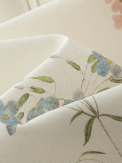 ROBE BOHEME FLORAL EN COTON
