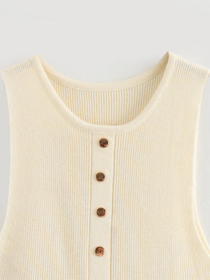 ROBE TISSÉE TRICOT LONGUE ÉTÉ
