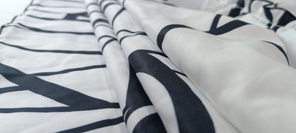 ROBE LONGUE BLANCHE IMPRIMEE
