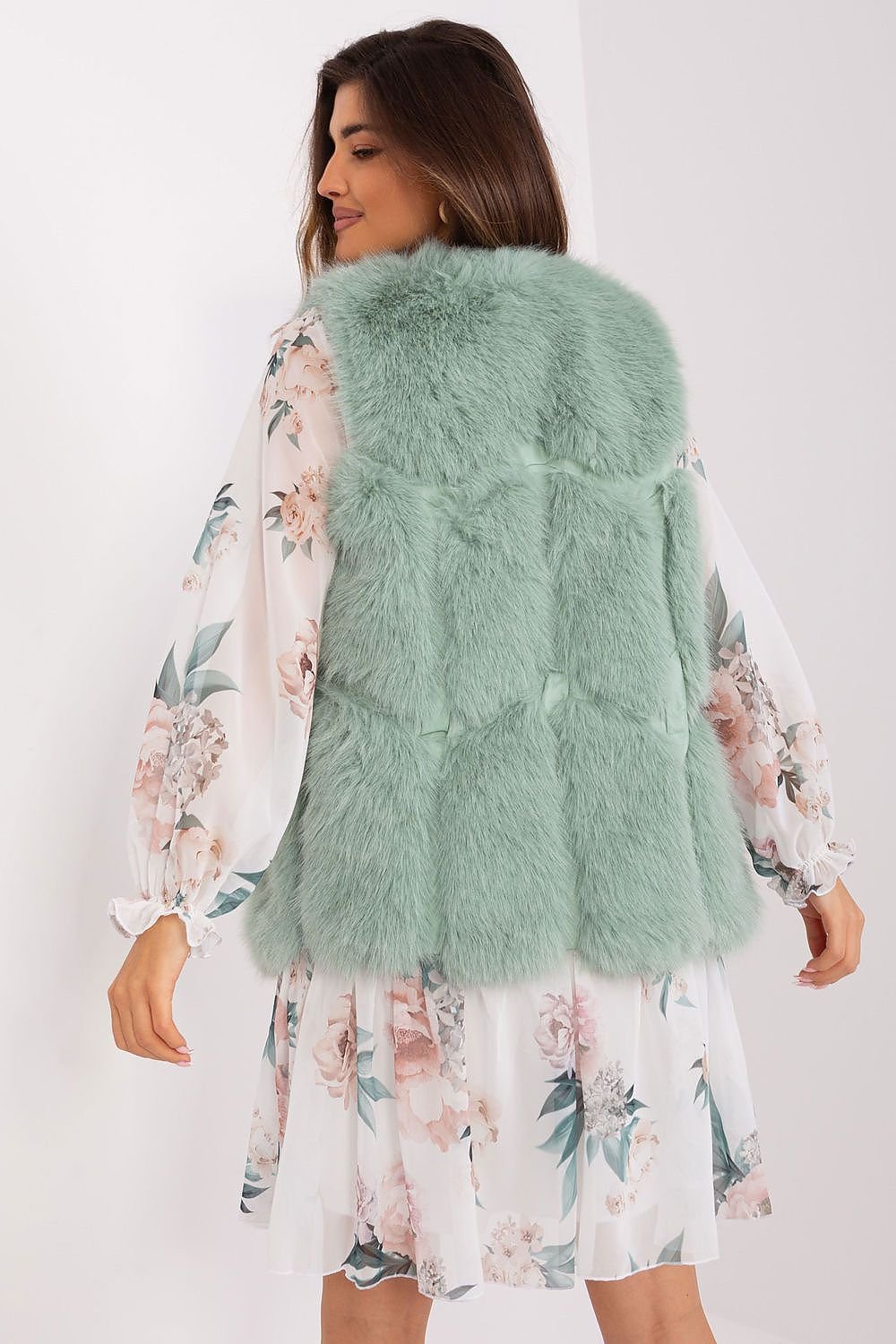 GILET FAUSSE FOURRURE