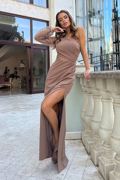  Robe longue model 187650 Bicotone 