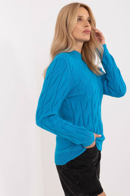 PULL TORSADÉ COL MONTANT