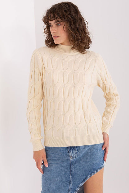 PULL TORSADÉ COL MONTANT