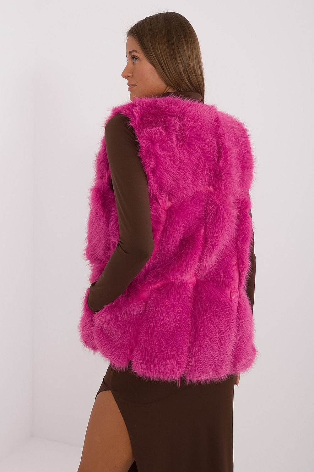 GILET FAUSSE FOURRURE