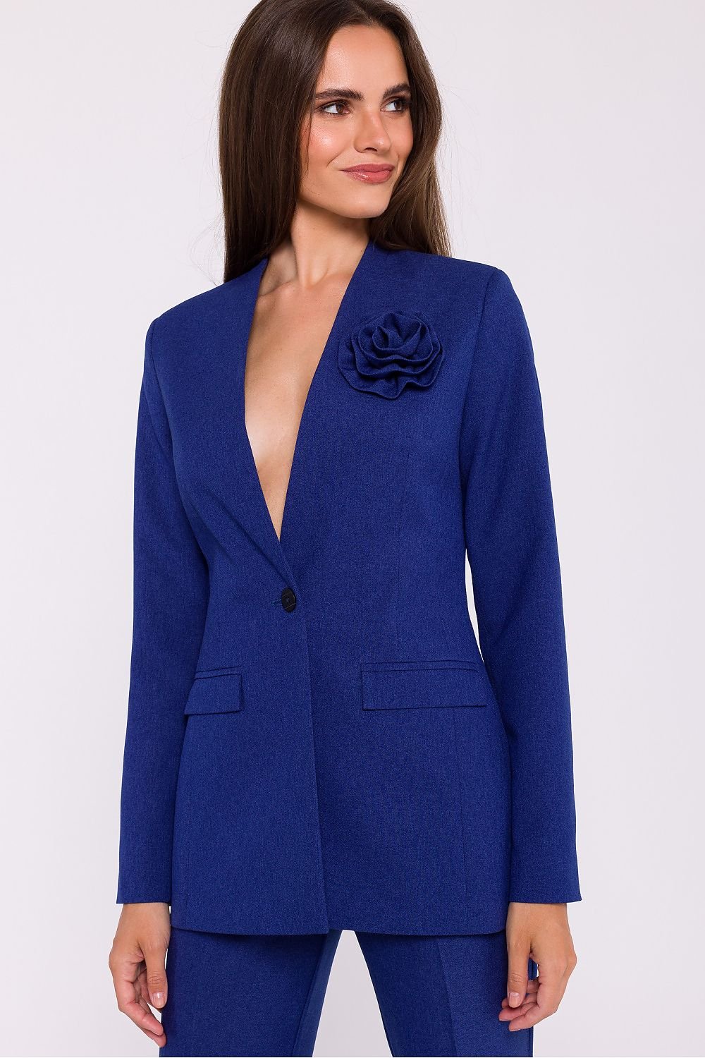 VESTE BLAZER FLEUR 3D