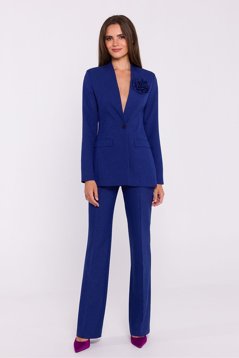 VESTE BLAZER FLEUR 3D