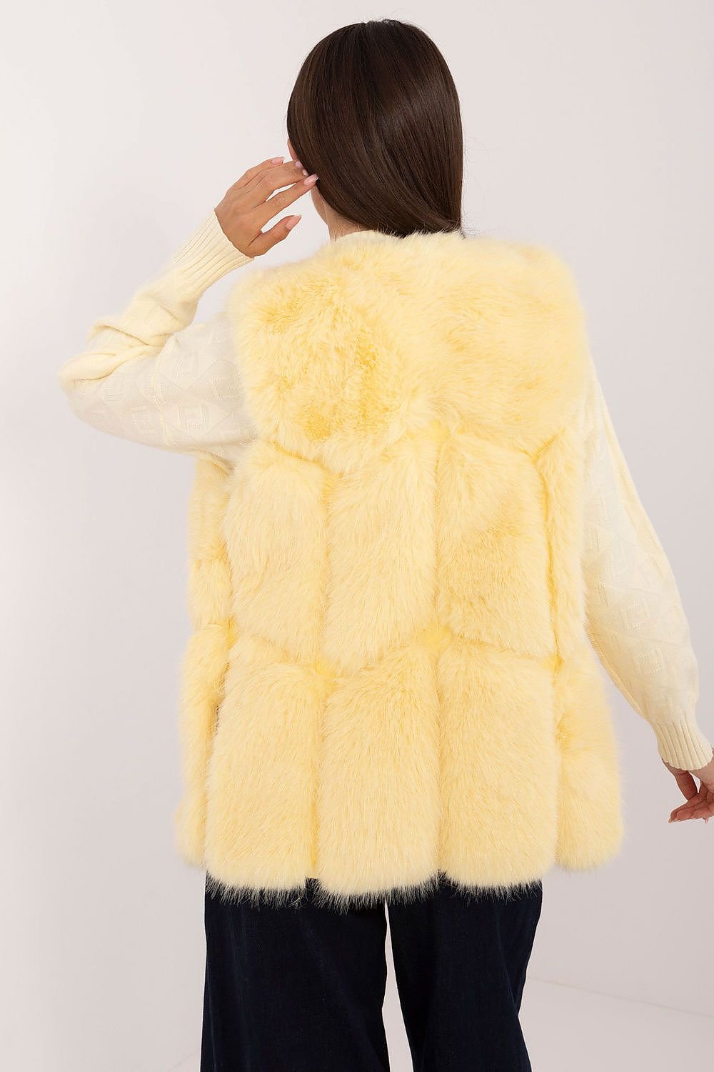 GILET FAUSSE FOURRURE