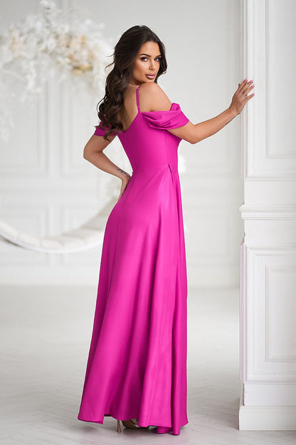  Robe longue model 208195 Bicotone 