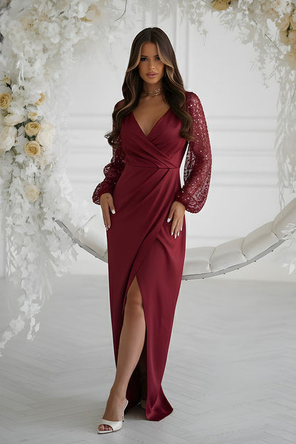  Robe longue model 219704 Bicotone 