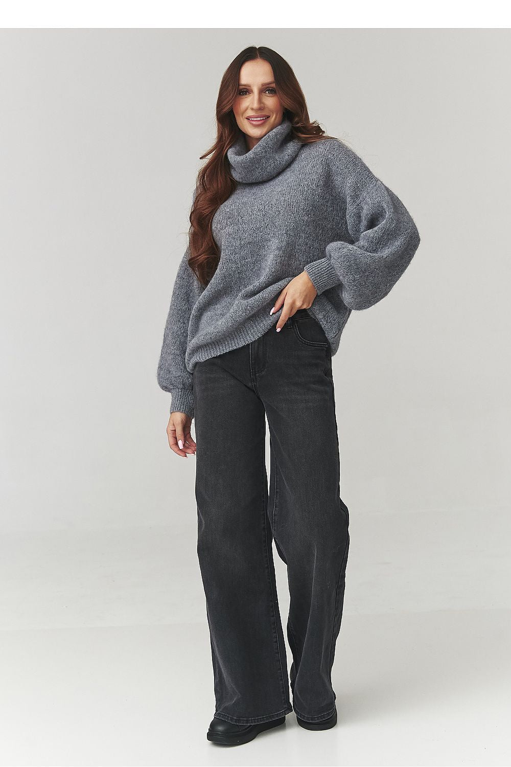  Col roulé model 220791 Makadamia 