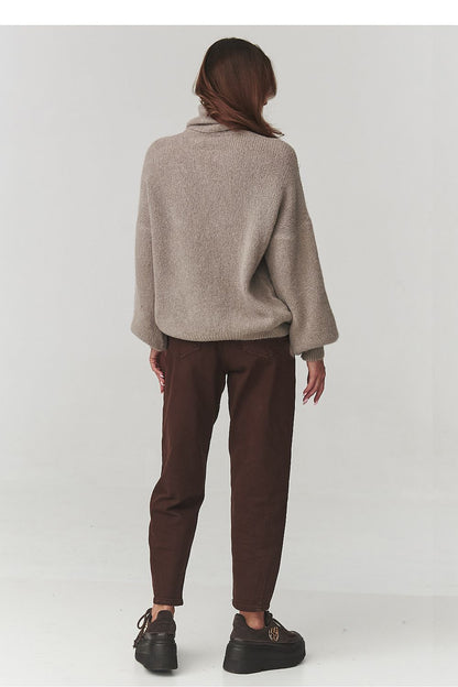  Col roulé model 220795 Makadamia 