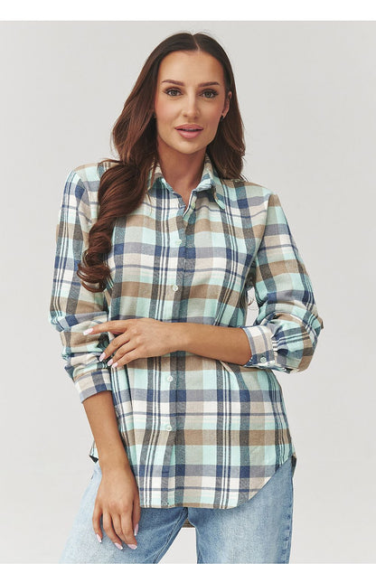  Chemise manche longue model 223228 Makadamia 