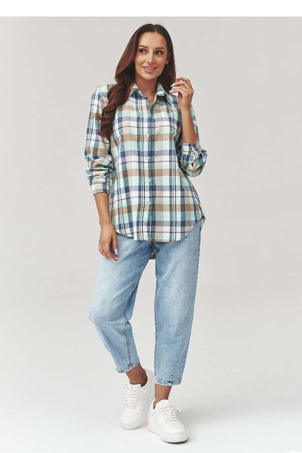  Chemise manche longue model 223228 Makadamia 