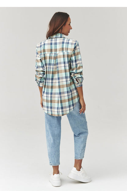  Chemise manche longue model 223228 Makadamia 