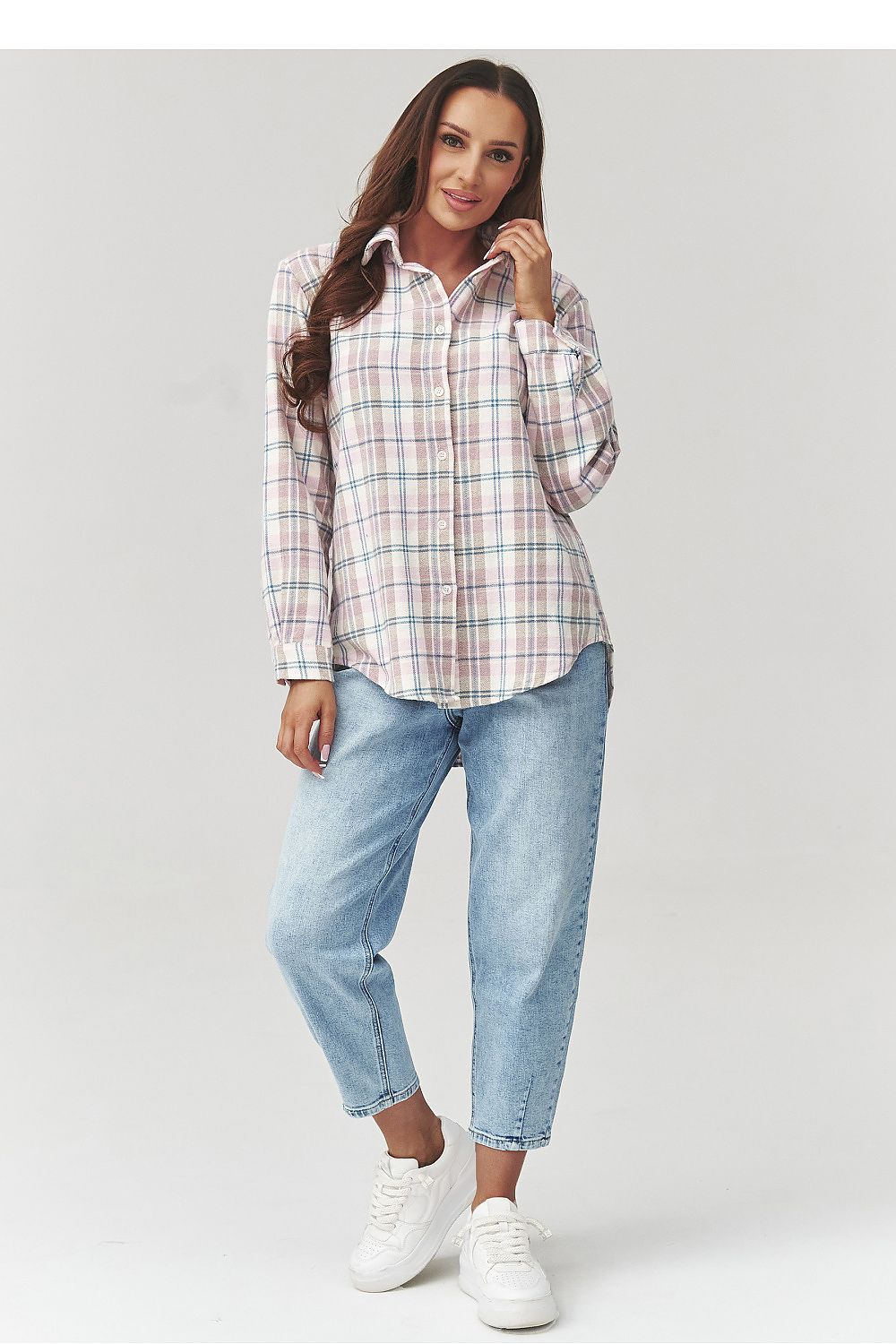  Chemise manche longue model 223232 Makadamia 