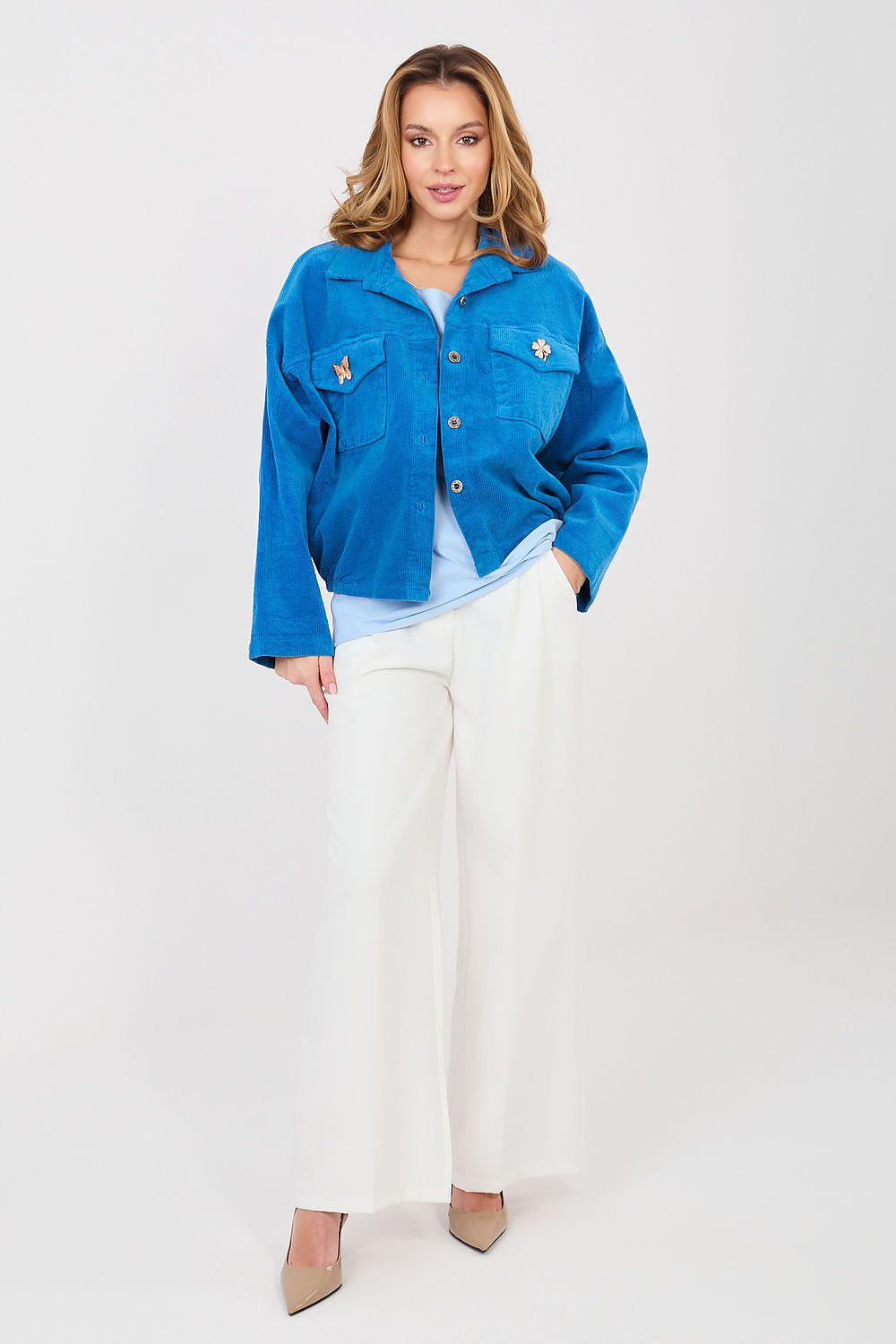  Veste en velours côtelé model 224984 Rue Paris 