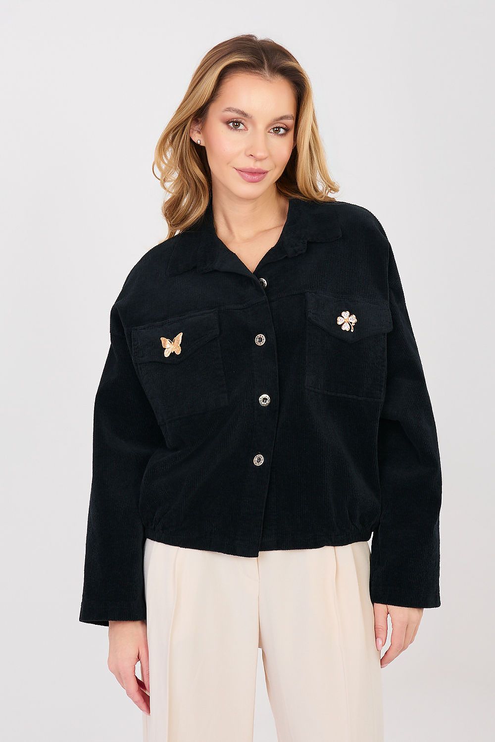  Veste en velours côtelé model 224988 Rue Paris 