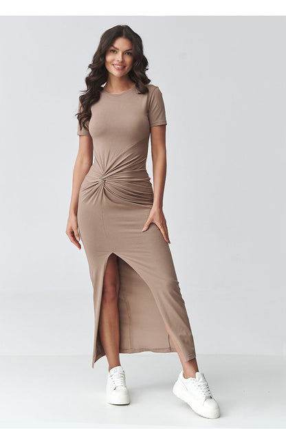  Robe de jour model 225641 Makadamia 