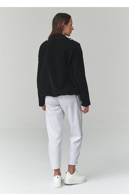  Veste en velours côtelé model 225693 Makadamia 