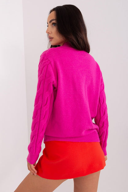 PULL TORSADÉ COL MONTANT