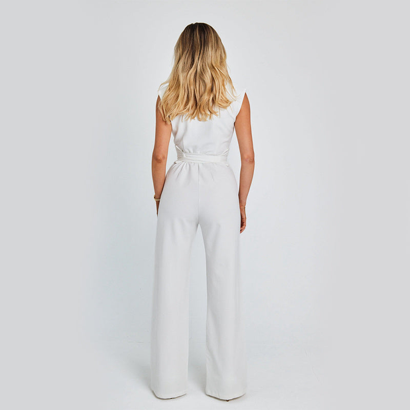 COMBINAISON SANS MANCHES AVEC CEINTURE